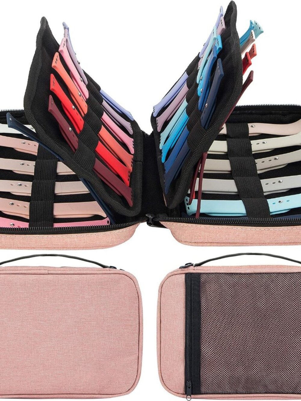 36 Watch Bands Storage Carrying Case Compatible with Watches
